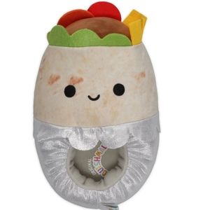 Squishmallows Kids' Bernardo the Burrito plush Slippers